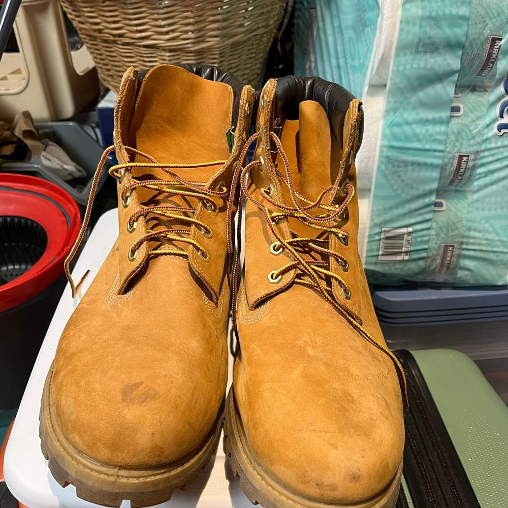 Timberland Men's Brown Leather Boots
